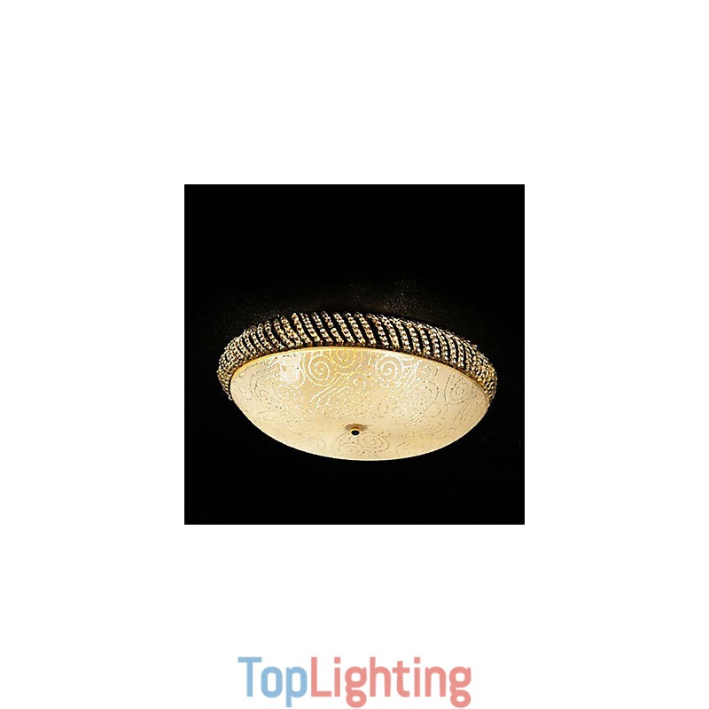 Luxuriant Ceiling Light with 4 Lights in Golden