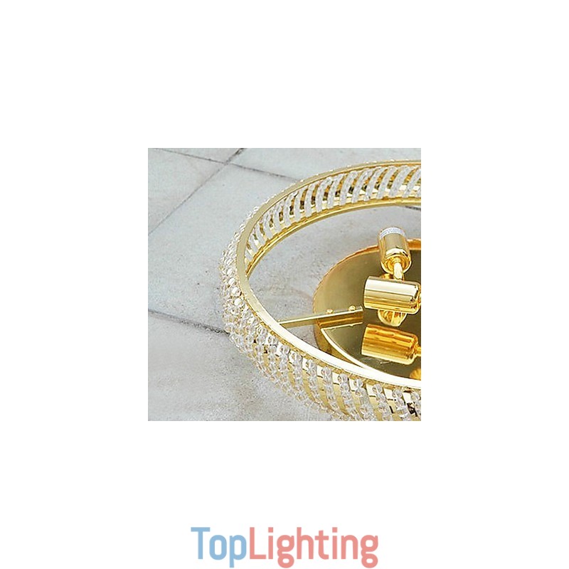 Luxuriant Ceiling Light with 4 Lights in Golden