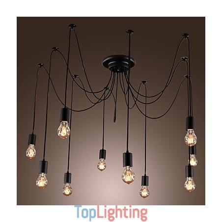 Chandelier Vintage Design Bulbs Included Living 10 Lights Pendant Light Chandelier Vintage Design Bulbs Included Living 10 Lights Pendant Light