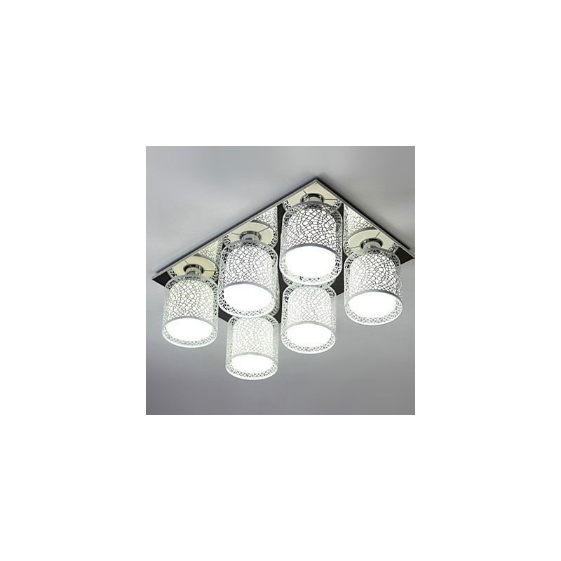 Modern Contemporary Painting Metal Flush Mount
