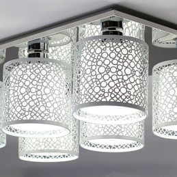 Modern Contemporary Painting Metal Flush Mount