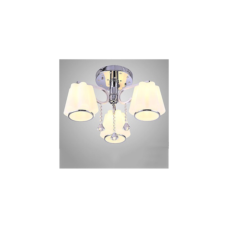 Flush Mount Crystal Modern Contemporary Glass