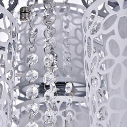 Flush Mount Crystal Modern Contemporary Metal