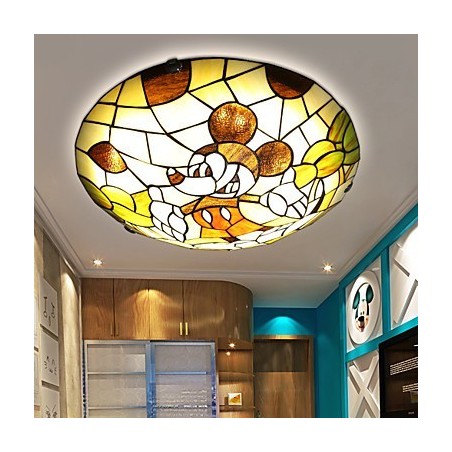 The Mediterranean Dome Light Sweet Children Mickey Mouse Dome Light 40 Cm in Diameter The Mediterranean Dome Light Sweet Children Mickey Mouse Dome Light 40 Cm in Diameter