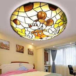 The Mediterranean Dome Light Sweet Children Mickey Mouse Dome Light 40 Cm in Diameter