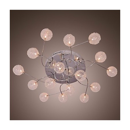 G4 Iron Flush Mount Light with Aluminum Shades G4 Iron Flush Mount Light with Aluminum Shades