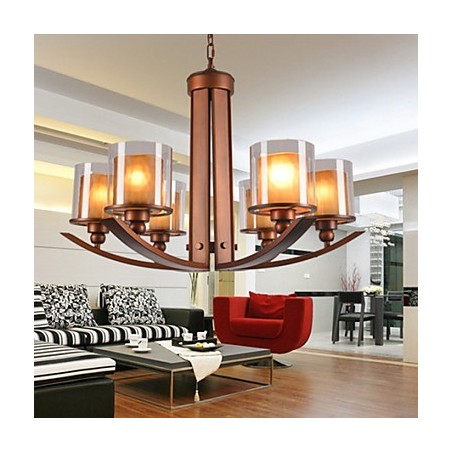 Traditional Classic Retro Mini Style Painting Metal Chandelier Traditional Classic Retro Mini Style Painting Metal Chandelier