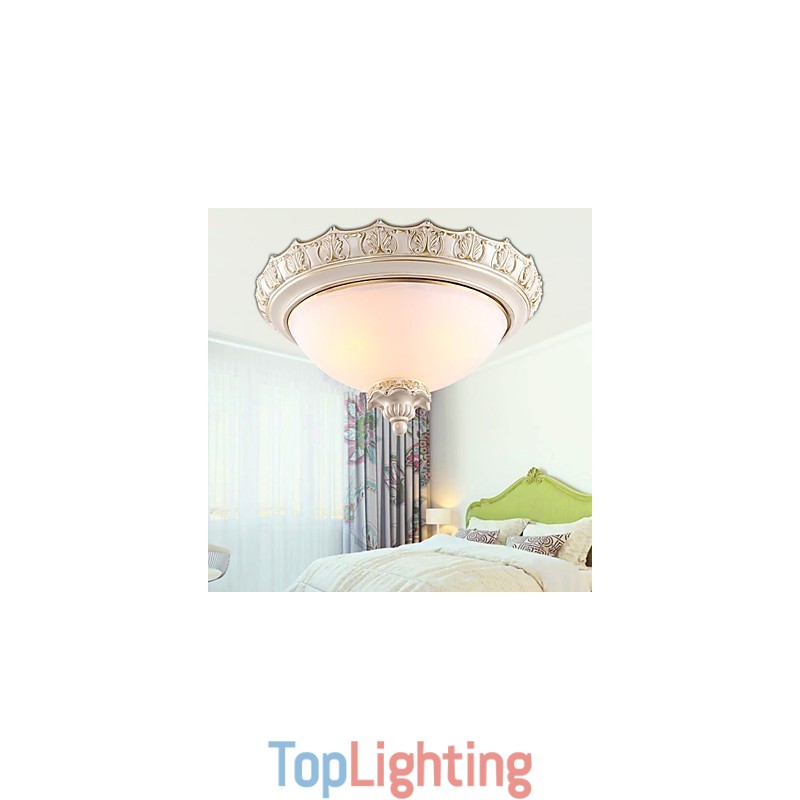 Flush Mount Crystal Traditional Classic Resin