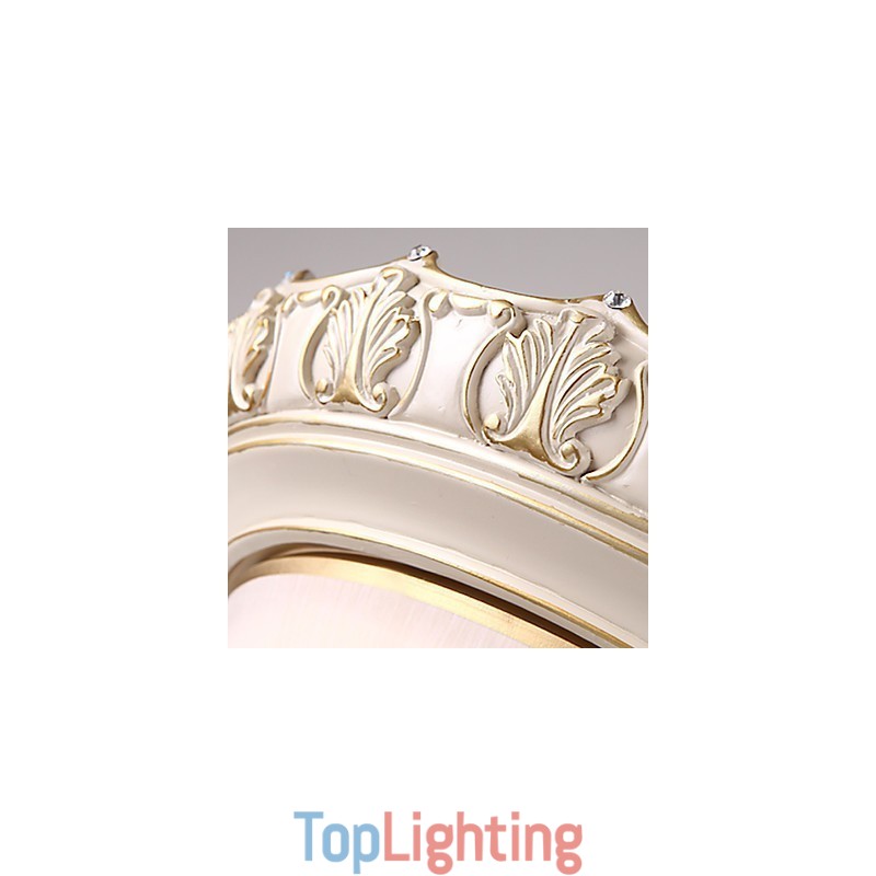 Flush Mount Crystal Traditional Classic Resin
