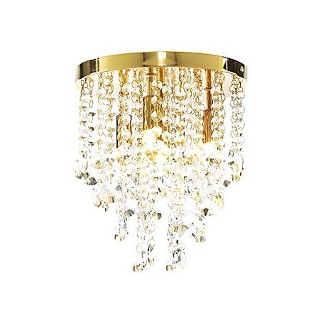 Modern Crystal Semi Flush Mount with 4 Lights (G9 Bulb Base) Modern Crystal Semi Flush Mount with 4 Lights (G9 Bulb Base)