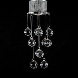 Modern Crystal Flush Mount Light