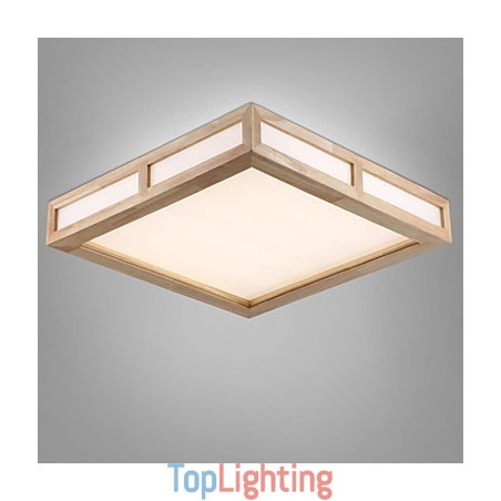 Flush Mount Mini Style Modern Contemporary Wood Bamboo Flush Mount Mini Style Modern Contemporary Wood Bamboo