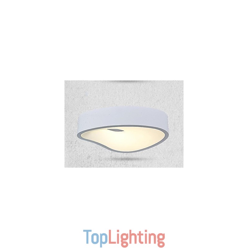 Pendant Lights 1 Light Modern White Metal and Acrylic