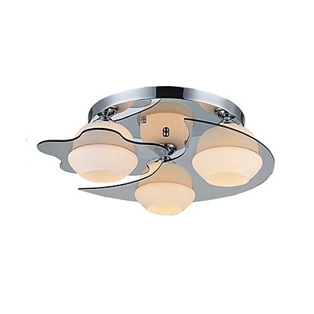 Modern Ceiling Light Flush Mount 3 Lights Contemporary Metal Modern Ceiling Light Flush Mount 3 Lights Contemporary Metal