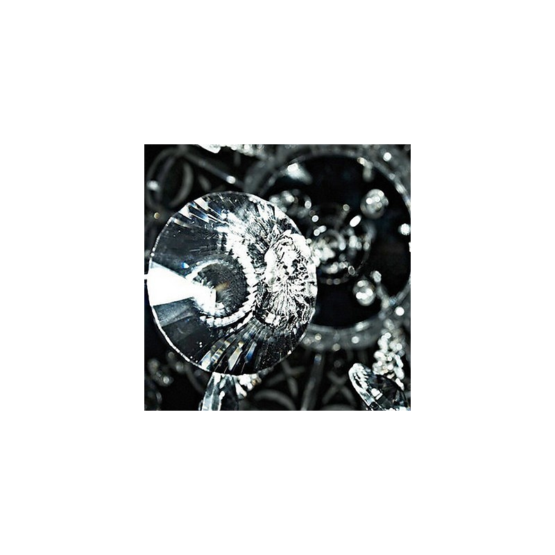 Crystal Semi Flush Mount with 3 Lights