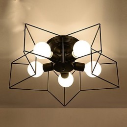 Brief Five Pointed Star Lighting Personalized Modern Ceiling Light Child Housing Lamps