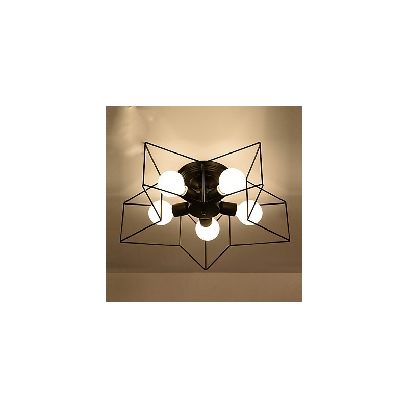 Brief Five Pointed Star Lighting Personalized Modern Ceiling Light Child Housing Lamps