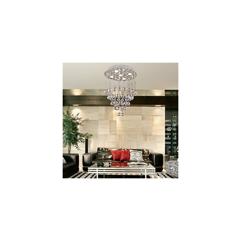 Crystal Chandelier with 5 lightsoque Design (K9 Crystal)