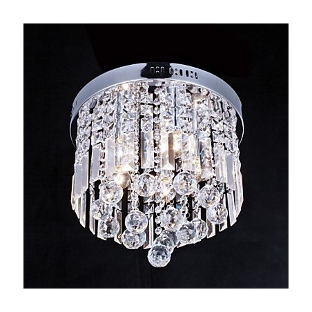 Flush Mount Crystal Modern Contemporary Metal Flush Mount Crystal Modern Contemporary Metal