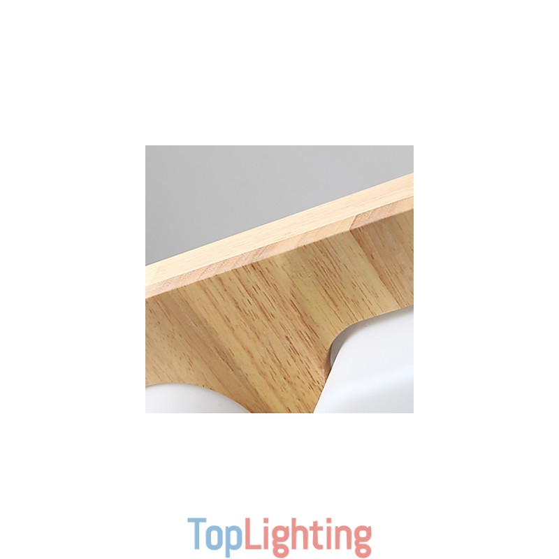 Flush Mount Mini Style Modern Contemporary Wood