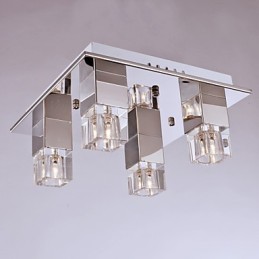 Flush Mount Mini Style Modern Contemporary Metal