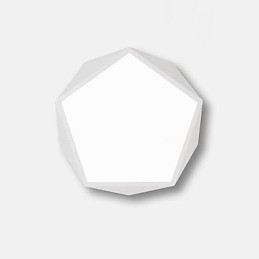 Modern Contemporary Painting Metal Flush Mount