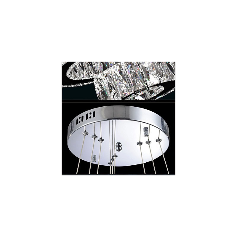 Crystal Chandelier Lights Lighting Modern Single Rings K9 Large Crystal Indoor Ceiling Light Fixtures