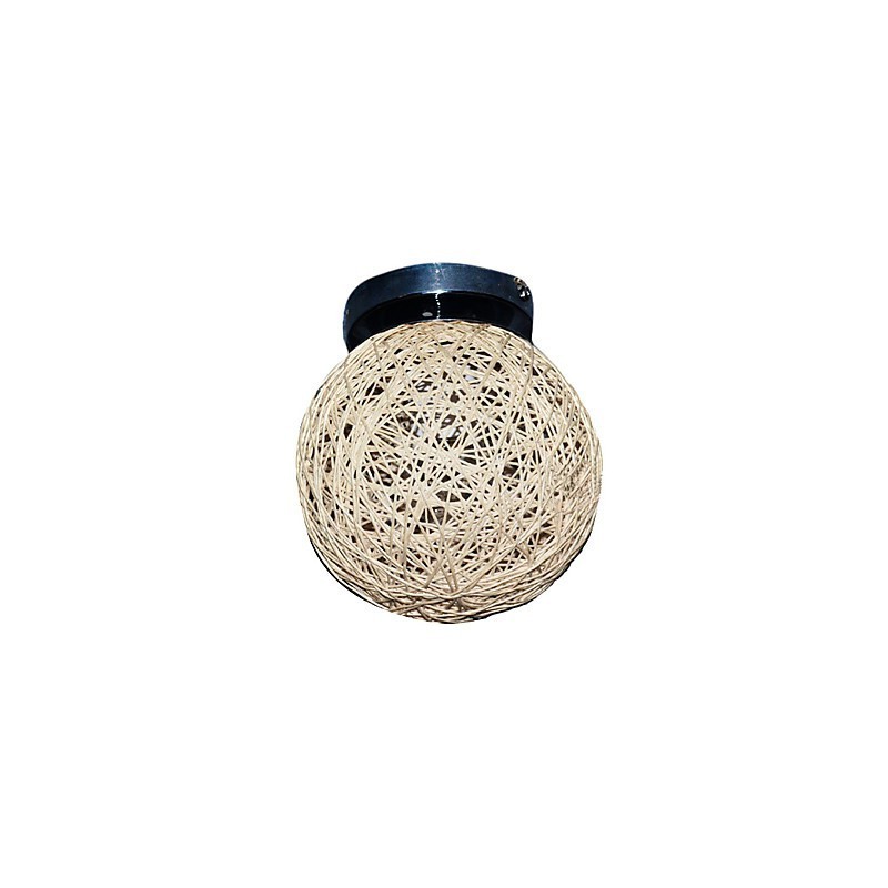 1 Light Ceiling Light in Ball Shaped Shade