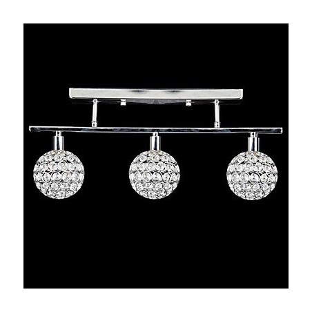 Modern Contemporary Crystal Chrome Metal Flush Mount Modern Contemporary Crystal Chrome Metal Flush Mount