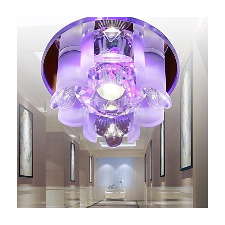Modern Contemporary Crystal Metal Flush Mount Modern Contemporary Crystal Metal Flush Mount
