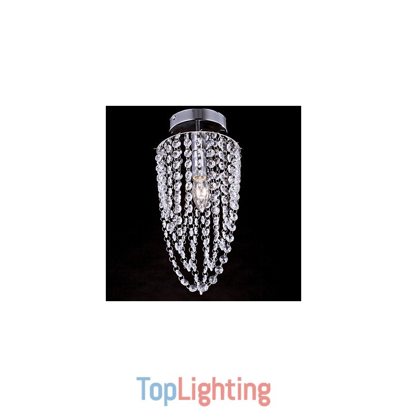 Flush Mount Crystal Modern Contemporary Outdoors Metal