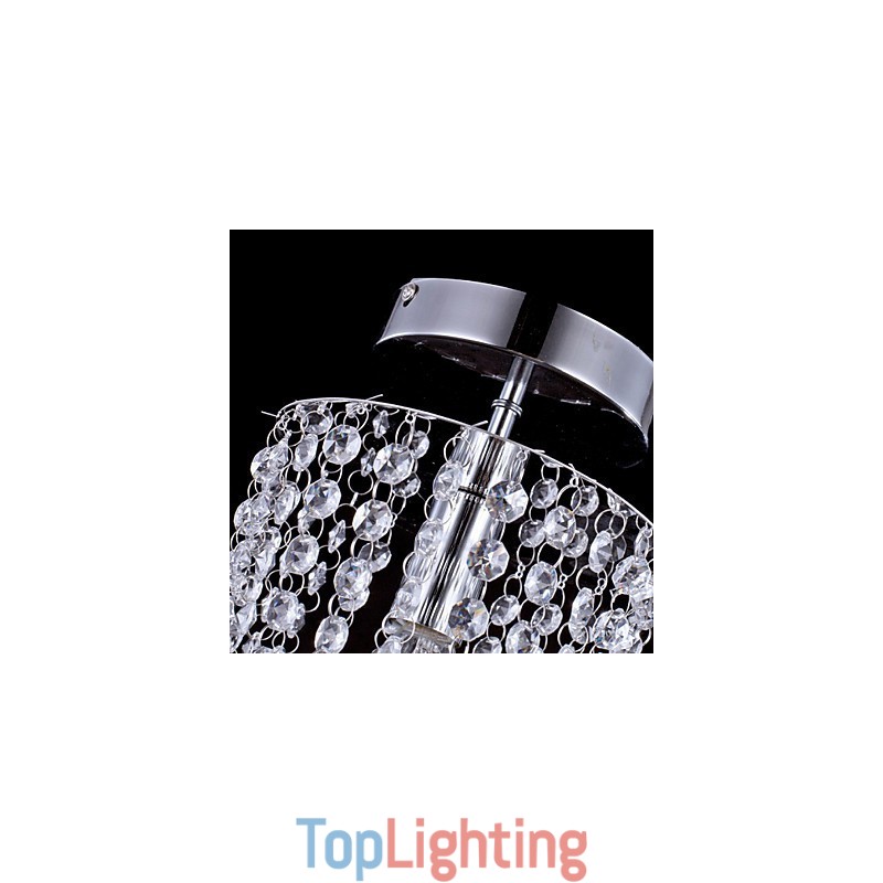 Flush Mount Crystal Modern Contemporary Outdoors Metal
