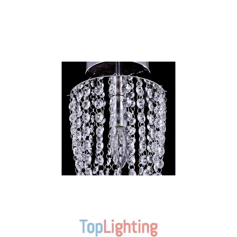 Flush Mount Crystal Modern Contemporary Outdoors Metal