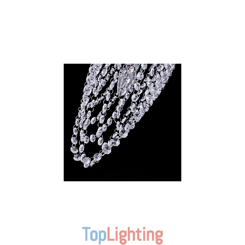Flush Mount Crystal Modern Contemporary Outdoors Metal