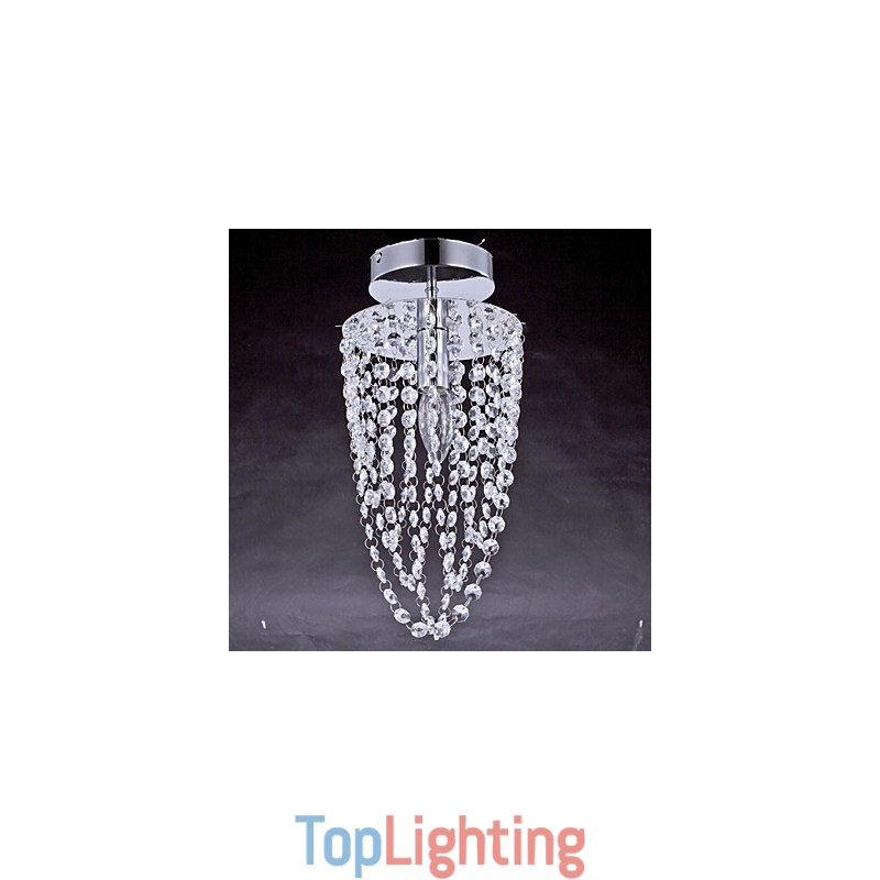 Flush Mount Crystal Modern Contemporary Outdoors Metal