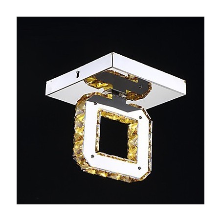 Modern Contemporary Crystal Metal Flush Mount Modern Contemporary Crystal Metal Flush Mount
