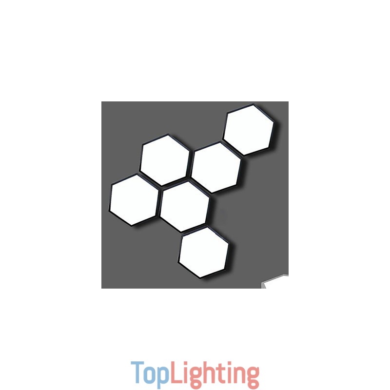30CM 10 15㎡Creative Honeycomb Absorb Dome Light Hexagonal Geometry Lights Lamp
