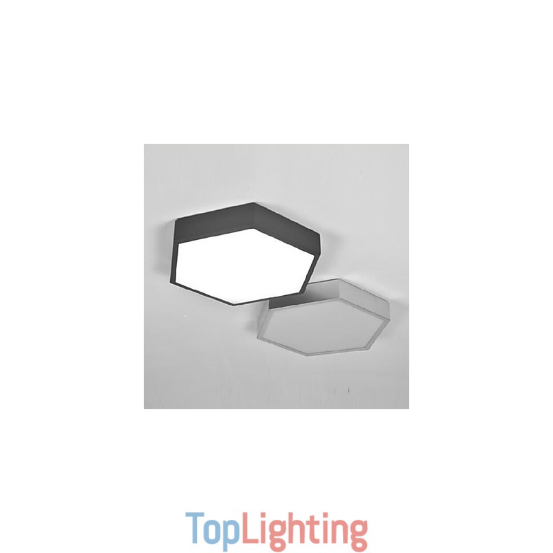 30CM 10 15㎡Creative Honeycomb Absorb Dome Light Hexagonal Geometry Lights Lamp