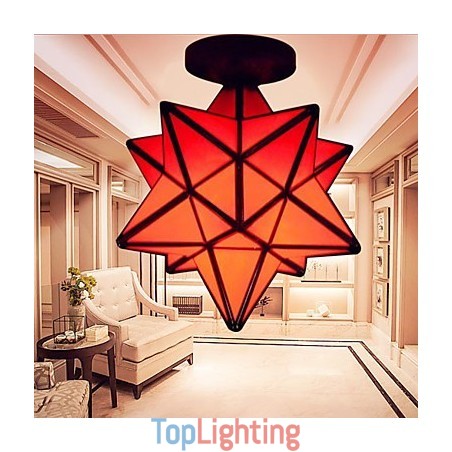 Artistic Individuality Creative Porch Modern Stars Absorb Dome Light Lamp Artistic Individuality Creative Porch Modern Stars Absorb Dome Light Lamp