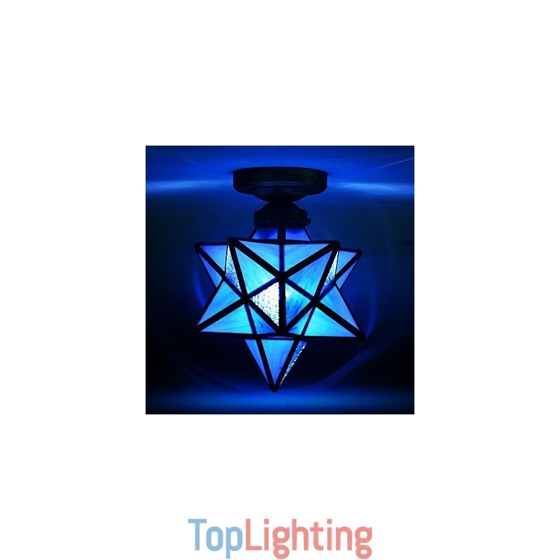 Artistic Individuality Creative Porch Modern Stars Absorb Dome Light Lamp