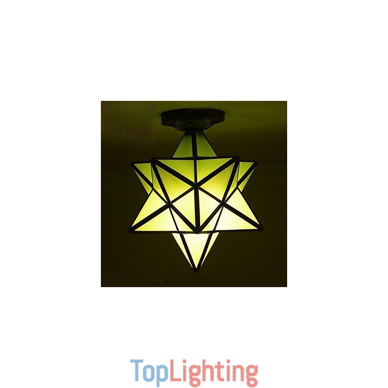 Artistic Individuality Creative Porch Modern Stars Absorb Dome Light Lamp