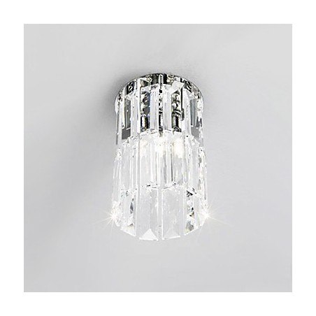 Crystal Flush Mount Light in Round Crystal Flush Mount Light in Round