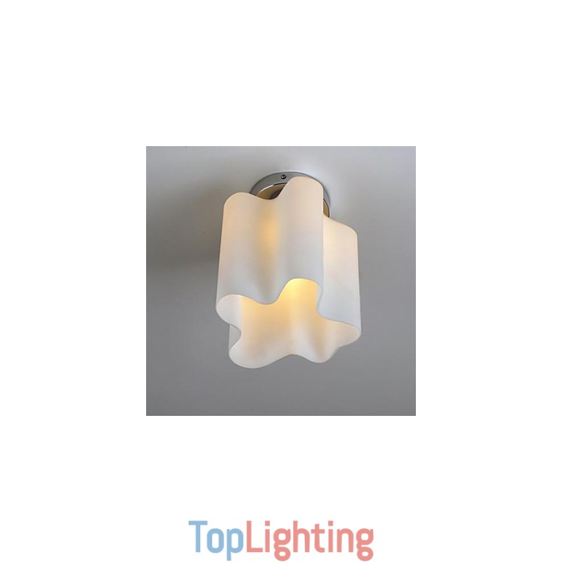 20*22CM 10 15㎡Single Head Lamps And Lanterns Glass Clouds Absorb Dome Light Pendant Light