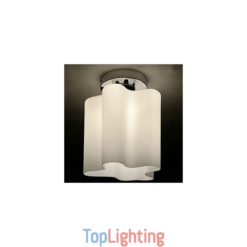 20*22CM 10 15㎡Single Head Lamps And Lanterns Glass Clouds Absorb Dome Light Pendant Light