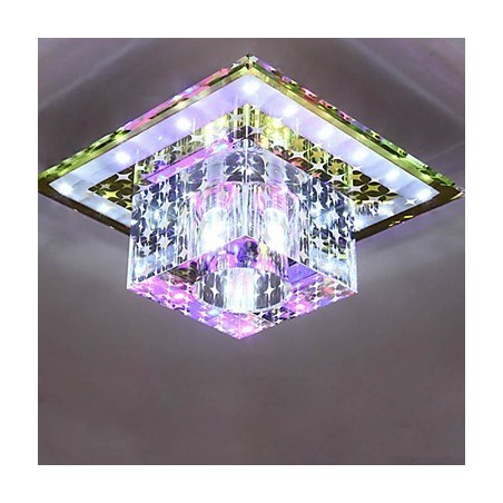Crystal Ceiling Lamp Spotlight SMD 3W Creative Lamp Tube Light Colorful Color Dome Light Crystal Ceiling Lamp Spotlight SMD 3W Creative Lamp Tube Light Colorful Color Dome Light