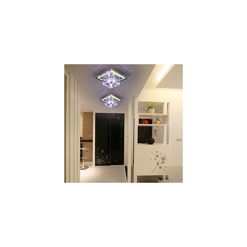 Crystal Ceiling Lamp Spotlight SMD 3W Creative Lamp Tube Light Colorful Color Dome Light
