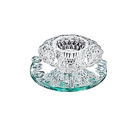 Modern Contemporary Crystal Mini Style Chrome Metal Flush Mount Modern Contemporary Crystal Mini Style Chrome Metal Flush Mount
