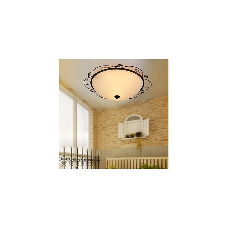32CM Europe Type Style Rural Classical Absorb Dome Light Lamp