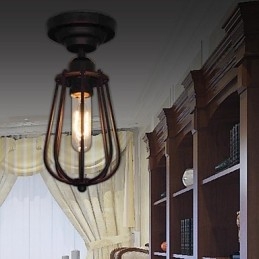 Ceiling Lamps 1 Light Retro Elegant Artistic MS 86263