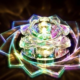 20*8.5CM Mini Crystal Ceiling Lamp Spotlight 3W Creative Lamp Tube Light Colorful Color Square Dome Light